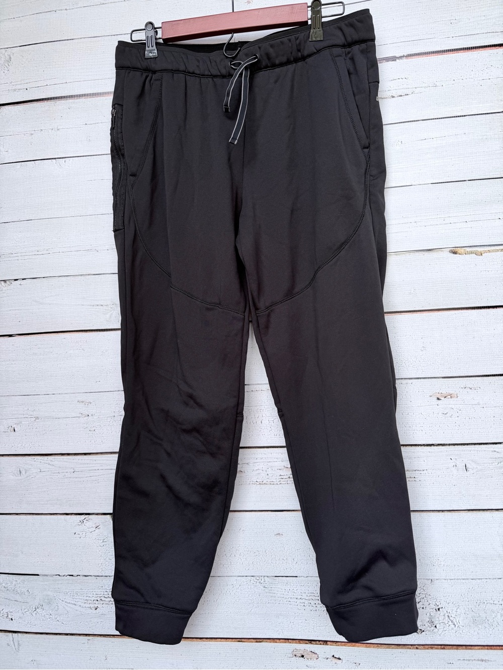 Athletic Works Black Kids Jogger Sweatpants with Drawstring